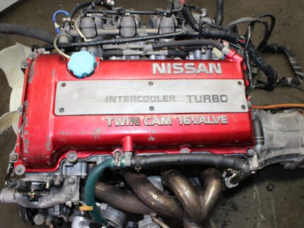 JDM 1990-1994 Nissan Silvia S13 Red Top Motor 5 speed SR20DET 2.0L 4 Cyl Engine