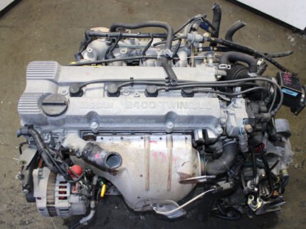 JDM 1993-2001 Nissan Altima Motor KA24DE A/T Transmission 2.4L 4 Cyl Engine