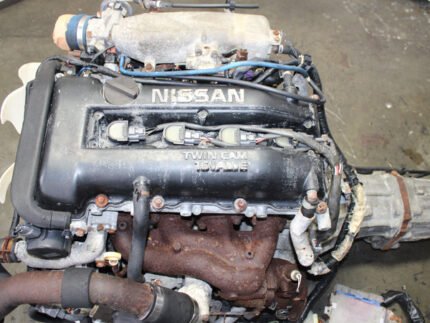 JDM 1995-1998 Nissan 240SX S14 Motor 5 Speed SR20DET 2.0L 4 Cyl Engine