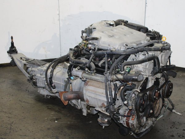 JDM 2003-2004 Infiniti G35 Motor Manual Transmission VQ35DE 3.5L 6 Cyl Engine